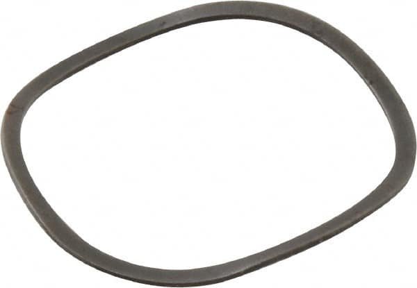 Made in USA - 1" Screw, 1.098" ID x 1.224" OD, Grade 1074-1095 Spring Steel Triple Wave Washer - 0.025" Thick, 0.107" Overall Height, 0.037" Deflection, 29.09 Lb at Deflection - Benchmark Tooling