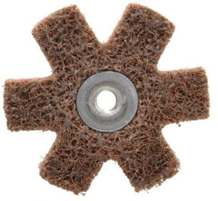 3M - 2" Diam Nonwoven Sanding Star - Coarse Grade, Eyelet, 24,000 RPM - Benchmark Tooling