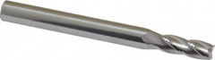 M.A. Ford - 7/32", 5/8" LOC, 1/4" Shank Diam, 2-1/2" OAL, 4 Flute, Solid Carbide Square End Mill - Single End, Uncoated, Spiral Flute, 30° Helix, Centercutting, Right Hand Cut, Right Hand Flute, Series 111 - Benchmark Tooling