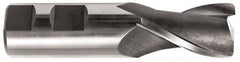 Hertel - 5/8", 2 Flute, Cobalt, 0.06" Corner Radius End Mill - 3-7/16" OAL, Right Hand Flute, 1-5/16" LOC, Right Hand Cut - Benchmark Tooling