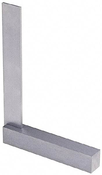 Value Collection - 12" Blade Length, 8" Base Length Square - 0.001" Accuracy - Benchmark Tooling