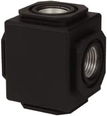 Norgren - Aluminum FRL Manifolding Block - Use with Compact Compressed Air Filters - Benchmark Tooling