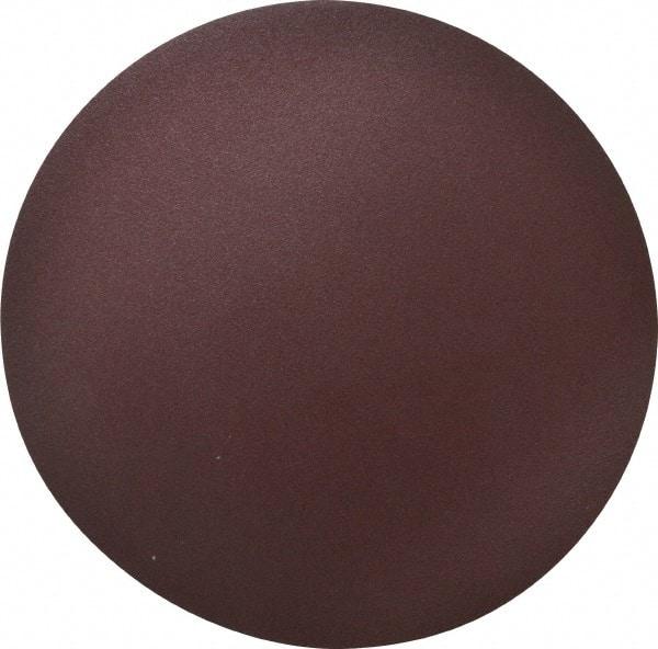 3M - 15" Diam, 80 Grit Aluminum Oxide Adhesive PSA Disc - Medium Grade, X Weighted Cloth Backing, For Bench Top Motors, Random Orbital Sanders - Benchmark Tooling