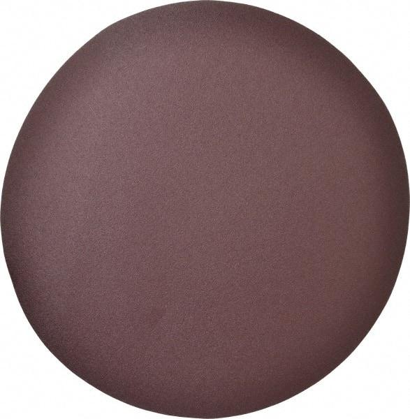 3M - 16" Diam, 60 Grit Aluminum Oxide Adhesive PSA Disc - Medium Grade, X Weighted Cloth Backing, For Bench Top Motors, Random Orbital Sanders - Benchmark Tooling