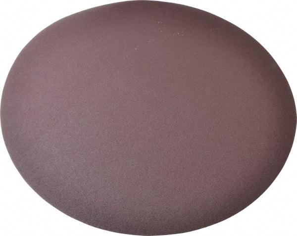 3M - 18" Diam, 60 Grit Aluminum Oxide Adhesive PSA Disc - Medium Grade, X Weighted Cloth Backing, For Bench Top Motors, Random Orbital Sanders - Benchmark Tooling