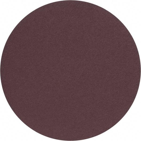 3M - 20" Diam, 50 Grit Aluminum Oxide Adhesive PSA Disc - Coarse Grade, X Weighted Cloth Backing, For Bench Top Motors, Random Orbital Sanders - Benchmark Tooling