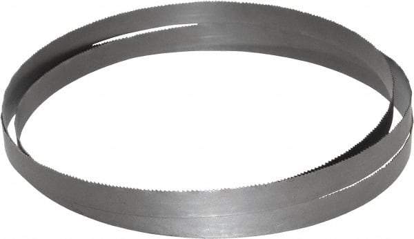 Lenox - 14 to 18 TPI, 5' 4-1/2" Long x 1/2" Wide x 0.02" Thick, Welded Band Saw Blade - Bi-Metal, Toothed Edge, Wavy Tooth Set, Flexible Back, Contour Cutting - Benchmark Tooling