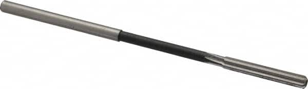 Interstate - 0.2" High Speed Steel 6 Flute Chucking Reamer - Straight Flute, 0.1945" Straight Shank - Benchmark Tooling