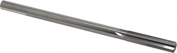 Interstate - 0.472" High Speed Steel 8 Flute Chucking Reamer - Straight Flute, 0.4355" Straight Shank - Benchmark Tooling