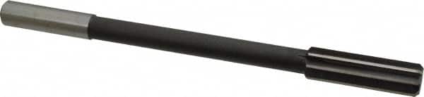 Interstate - 0.71" High Speed Steel 8 Flute Chucking Reamer - Straight Flute, 9/16" Straight Shank - Benchmark Tooling