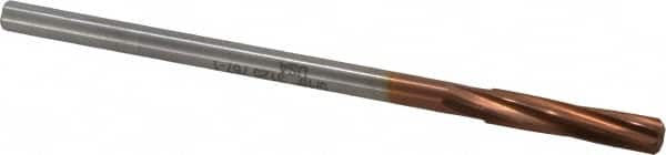 Alvord Polk - 5/16" High Speed Steel 6 Flute Chucking Reamer - Spiral Flute, 0.2792" Straight Shank, 1-1/2" Flute Length, 6" OAL - Benchmark Tooling