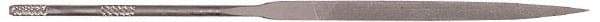 Grobet - 4" Needle Precision Swiss Pattern Knife File - Round Handle - Benchmark Tooling