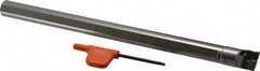 Kennametal - 0.6" Min Bore Diam, 7.928" OAL, 1/2" Shank Diam, L-SCLP Indexable Boring Bar - 0.93" Max Bore Depth, CP.. Insert, Screw Holding Method - Benchmark Tooling