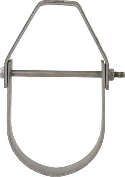 Empire - 3-1/2" Pipe, 1/2" Rod, Carbon Steel Adjustable Clevis Hanger - Black - Benchmark Tooling