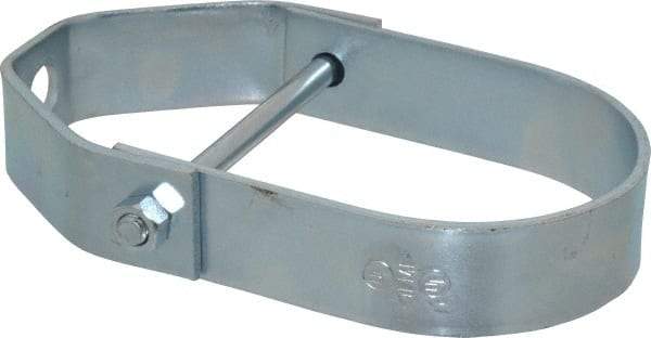 Empire - 3" Pipe, 1/2" Rod, Carbon Steel Adjustable Clevis Hanger - Electro Galvanized - Benchmark Tooling
