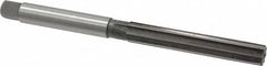 Interstate - 7/16" Diam, Straight Shank, 2-3/4" Flute, Hand Reamer - Benchmark Tooling
