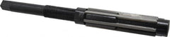 Value Collection - Size J, Straight Shank Hand Adjustable Reamer - 11" OAL, Right Hand Cut, High Speed Steel, Oxide Finish - Benchmark Tooling