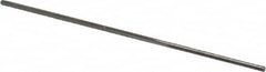 Made in USA - #74 High Speed Steel 3 Flute Chucking Reamer - Straight Flute, 0.0225" Straight Shank, 1/2" Flute Length, 1" OAL - Benchmark Tooling