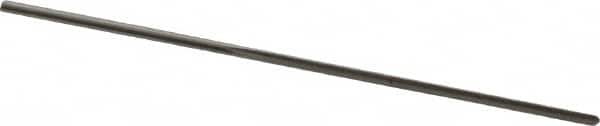 Made in USA - #75 High Speed Steel 3 Flute Chucking Reamer - Straight Flute, 0.021" Straight Shank, 1/2" Flute Length, 1" OAL - Benchmark Tooling
