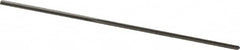 Made in USA - #75 High Speed Steel 3 Flute Chucking Reamer - Straight Flute, 0.021" Straight Shank, 1/2" Flute Length, 1" OAL - Benchmark Tooling