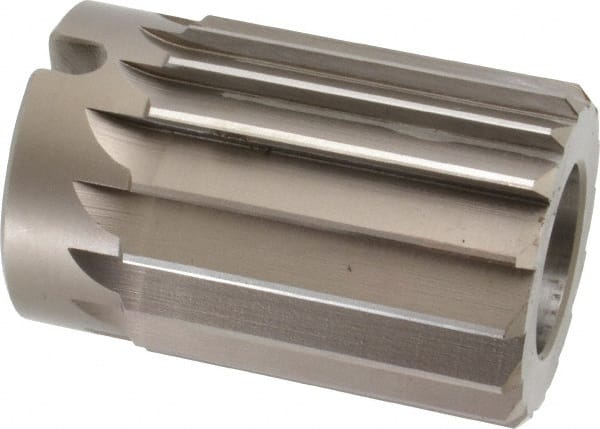 Interstate - 2-5/8" Reamer Diam, Straight Flute Shell Reamer - Benchmark Tooling
