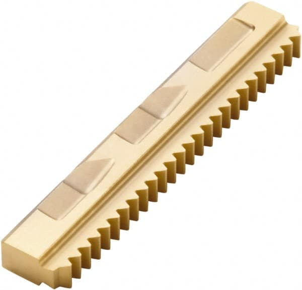 Seco - 2 TPI, External Thread, ISO Standard, 396.19 F30M Grade Thread Mill Insert - Carbide, TiAlN/TiN Coating - Benchmark Tooling
