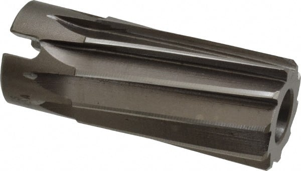 Interstate - 1" Reamer Diam, Spiral Flute Shell Reamer - Benchmark Tooling