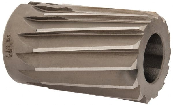 Interstate - 2-1/4" Reamer Diam, Spiral Flute Shell Reamer - Benchmark Tooling