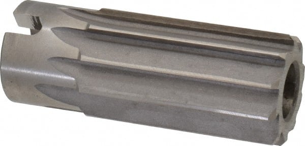 Made in USA - 1" Reamer Diam, Straight Flute Shell Reamer - Benchmark Tooling