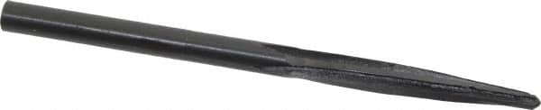Made in USA - 1/4" Reamer Diam, 5/32" Small End Diam, 5/16" Diam Straight Shank, 2-1/2" Flute, Bridge Reamer - Benchmark Tooling