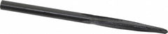 Made in USA - 1/4" Reamer Diam, 5/32" Small End Diam, 5/16" Diam Straight Shank, 2-1/2" Flute, Bridge Reamer - Benchmark Tooling