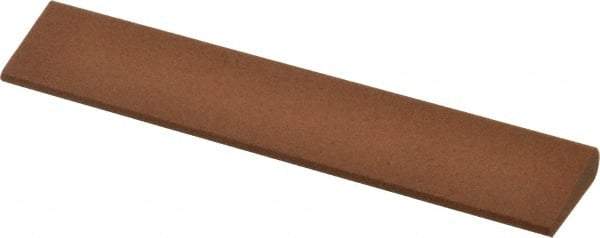 Norton - 5" Long x 1" Diam x 5/16" Thick, Aluminum Oxide Sharpening Stone - Round, Medium Grade - Benchmark Tooling
