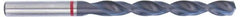 Accupro - #31 135° Cobalt Jobber Drill - TiAlN Finish, Right Hand Cut, Spiral Flute, Straight Shank, 65mm OAL, UX Point - Benchmark Tooling