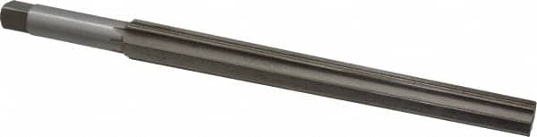 Interstate - #11 Pin, 0.878" Diam, 0.706" Small End, 3/4" Diam Straight Shank, 8-1/4" Flute, Taper Pin Reamer - Benchmark Tooling