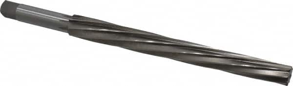 Interstate - #11 Pin, 0.878" Diam, 0.706" Small End, 3/4" Diam Straight Shank, 8-1/4" Flute, Taper Pin Reamer - Benchmark Tooling