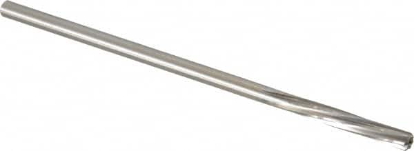 Made in USA - 15/64" High Speed Steel 6 Flute Chucking Reamer - Spiral Flute, 0.2265" Straight Shank, 1-1/2" Flute Length, 6" OAL - Benchmark Tooling