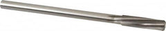 Made in USA - 29/64" High Speed Steel 6 Flute Chucking Reamer - Spiral Flute, 0.373" Straight Shank, 1-3/4" Flute Length, 7" OAL - Benchmark Tooling