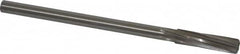 Made in USA - 7/16" Cobalt 6 Flute Chucking Reamer - Spiral Flute, 0.373" Straight Shank, 1-3/4" Flute Length, 7" OAL - Benchmark Tooling