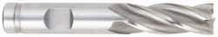 OSG - 5/8", 5/8" LOC, 5/8" Shank Diam, 2-3/4" OAL, 4 Flute, Cobalt Square End Mill - Single End, TiCN Finish, Spiral Flute, 30° Helix, Centercutting, Right Hand Cut, Right Hand Flute, Series 541 - Benchmark Tooling