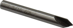 Interstate - 3/16" Head Diam, 3/16" Shank Diam, 1 Flute 60° High Speed Steel Countersink - Benchmark Tooling