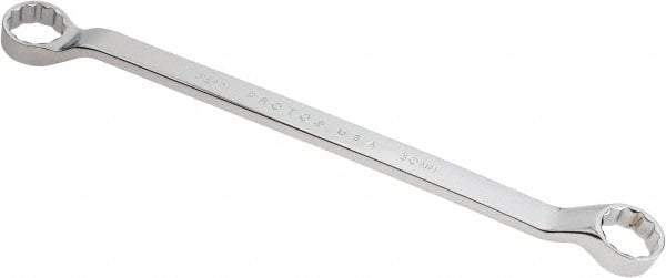 Proto - 30mm x 32mm 12 Point Offset Box Wrench - Double End, 17-7/32" OAL, Steel, Polished Finish, 7.5° Offset - Benchmark Tooling