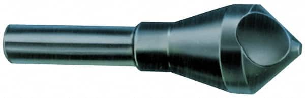 Interstate - 3/4" Shank Diam, 0 Flute 82° High Speed Steel Countersink - Benchmark Tooling
