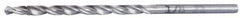 Made in USA - 11/32" Reamer Diam, 3-5/8" Flute Length, Combo Drill & Reamer - 5" OAL, Right Hand Cut, High Speed Steel - Benchmark Tooling