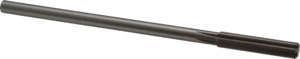 Made in USA - 3/8" High Speed Steel 6 Flute Chucking Reamer - Straight Flute, 0.3105" Straight Shank, 1-3/4" Flute Length, 7" OAL - Benchmark Tooling