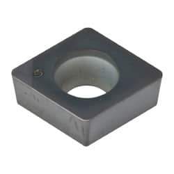 Kennametal - CCGW32.52 S0415M Grade KB5625 PCBN Turning Insert - TiAlN Finish, 80° Diamond, 3/8" Inscr Circle, 5/32" Thick, 1/32" Corner Radius - Benchmark Tooling