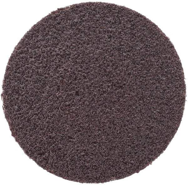 3M - 2" Disc Diam, 60 Grit, Aluminum Oxide Quick Change Disc - Type S Attaching System, Coated, Medium Grade, 25,000 RPM, 361F Series - Benchmark Tooling