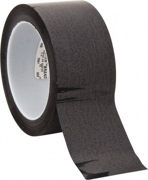 3M - 72 Yds. x 2", Black Polyester Film Tape - 850 Series, 1.9 mil Thick, 28 Lb./Inch Tensile Strength - Benchmark Tooling