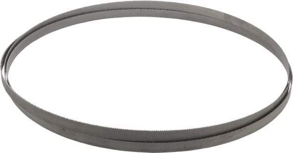 Irwin Blades - 14 TPI, 10' Long x 1/2" Wide x 0.035" Thick, Welded Band Saw Blade - Bi-Metal, Toothed Edge, Wavy Tooth Set - Benchmark Tooling
