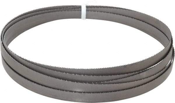 Irwin Blades - 14 TPI, 10' 4" Long x 1/2" Wide x 0.035" Thick, Welded Band Saw Blade - Bi-Metal, Toothed Edge, Wavy Tooth Set - Benchmark Tooling