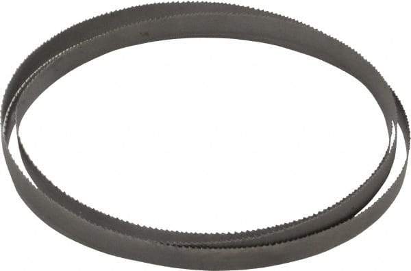 Irwin Blades - 10 to 14 TPI, 5' 4-1/2" Long x 1/2" Wide x 0.02" Thick, Welded Band Saw Blade - Bi-Metal, Toothed Edge - Benchmark Tooling